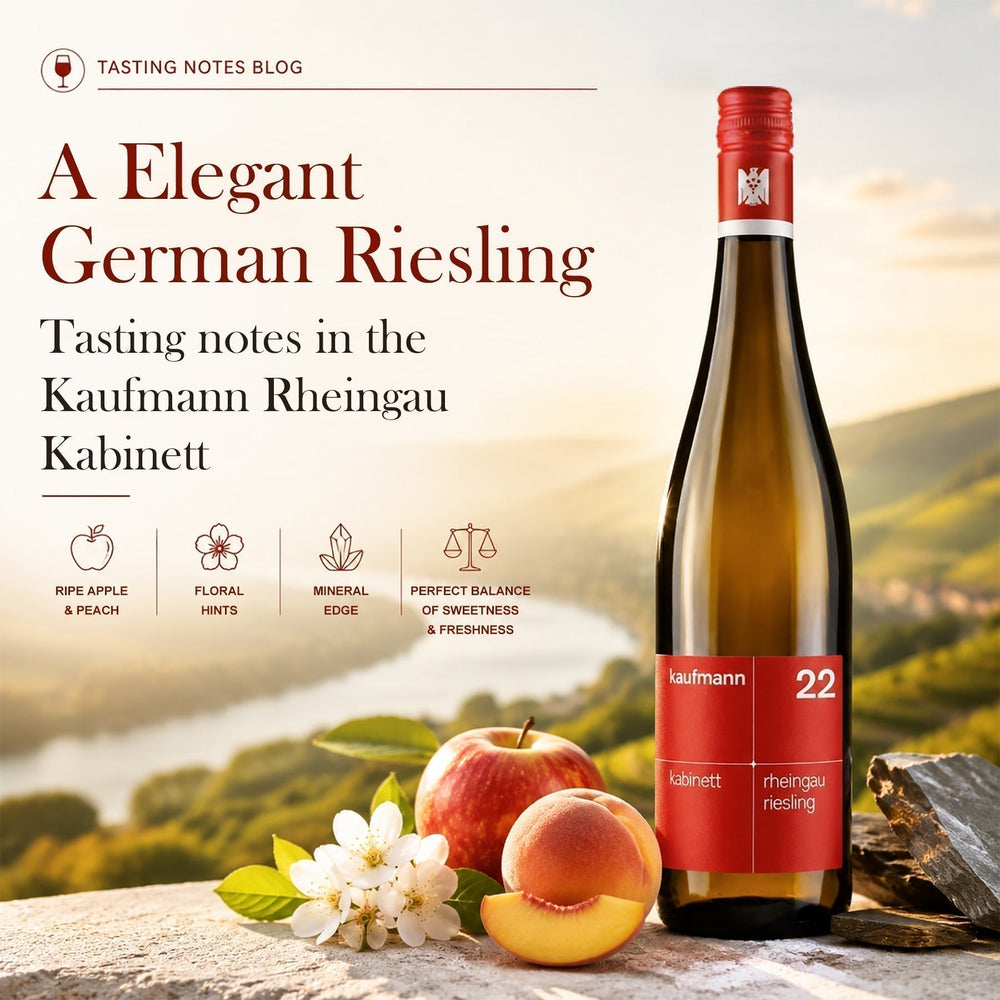 An Elegant Riesling from Germany: Tasting Notes on the Kaufmann Rheingau Kabinett