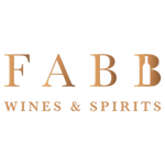 FABB Wines & Spirits logo in gold on a white background